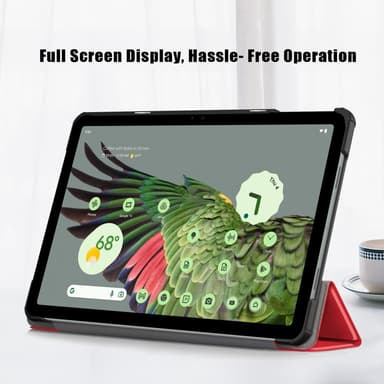 SKALO Google Pixel Tablet Trifold Fodral - Röd