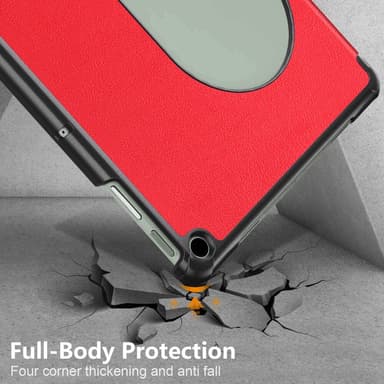 SKALO Google Pixel Tablet Trifold Fodral - Röd