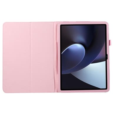 SKALO OnePlus Pad Duofold Litchi Fodral - Rosa