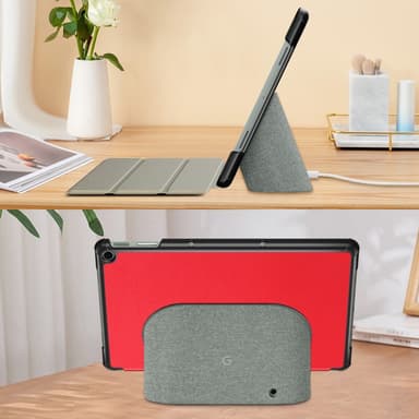 SKALO Google Pixel Tablet Trifold Fodral - Röd