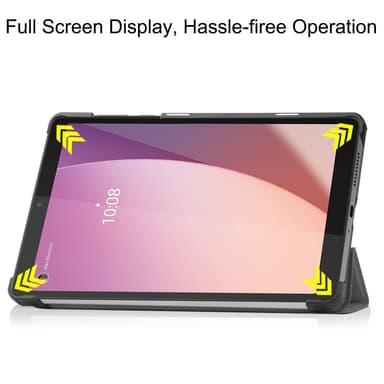 SKALO Lenovo Tab M8 Gen 4 Trifold Fodral - Grå