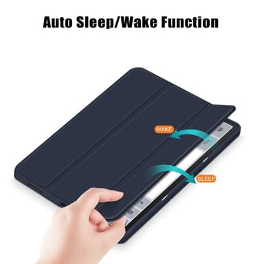 SKALO Lenovo Tab P12 Trifold Fodral - Mörkblå