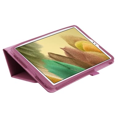 SKALO Samsung Tab A7 Lite Duofold Litchi Fodral - Lila
