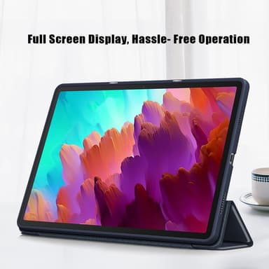 SKALO Lenovo Tab P12 Trifold Fodral - Mörkblå