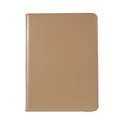 SKALO iPad Pro 12.9 (Gen 4/5/6) 360 Litchi Fodral - Guld