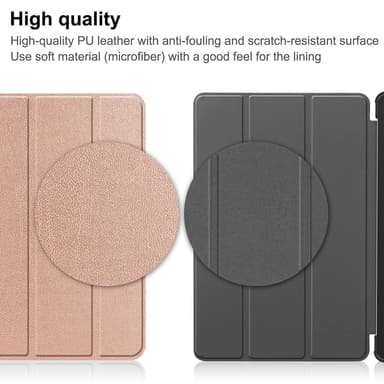 SKALO Lenovo Tab M8 Gen 4 Trifold Fodral - Roséguld