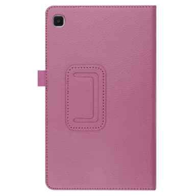 SKALO Samsung Tab A7 Lite Duofold Litchi Fodral - Lila