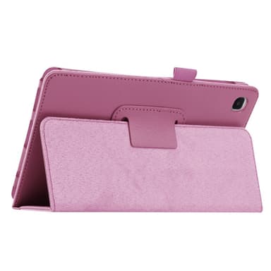 SKALO Samsung Tab A7 Lite Duofold Litchi Fodral - Lila