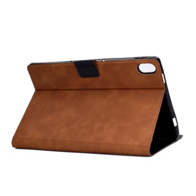 SKALO iPad 10.9 (2022) PU-Läder Fodral - Brun