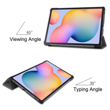 SKALO Samsung Tab S6 Lite Trifold Fodral - Grå