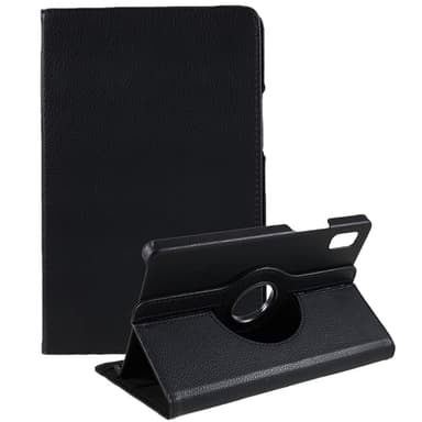 SKALO Lenovo Tab M9 360 Litchi Fodral - Svart