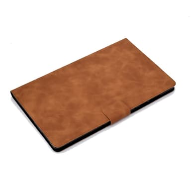 SKALO iPad 10.9 (2022) PU-Läder Fodral - Brun