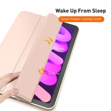 SKALO iPad Mini (2021) Trifold Fodral - Svart