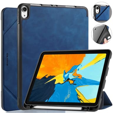 DG MING iPad Air (2020/2022) See Series Trifold Fodral - Blå