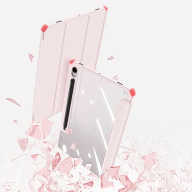 DUX DUCIS Samsung Tab S9/S9 FE TOBY Series Trifold Fodral - Rosa