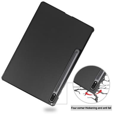 SKALO Samsung Tab S7 FE Trifold Fodral - Svart