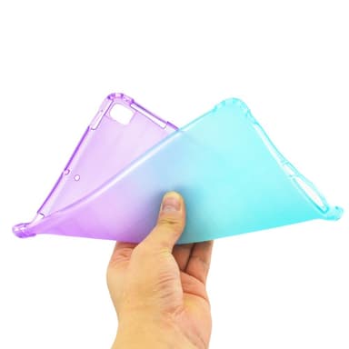 SKALO iPad 10.2 Gradient TPU Skal - Lila-Turkos