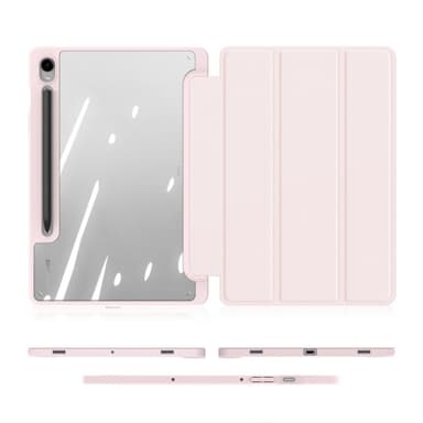 DUX DUCIS Samsung Tab S9/S9 FE TOBY Series Trifold Fodral - Rosa