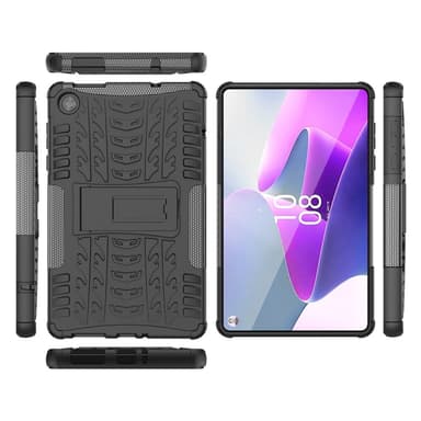 SKALO Lenovo Tab M8 Gen 4 Extra Stöttåligt Armor Shockproof Skal - Svart