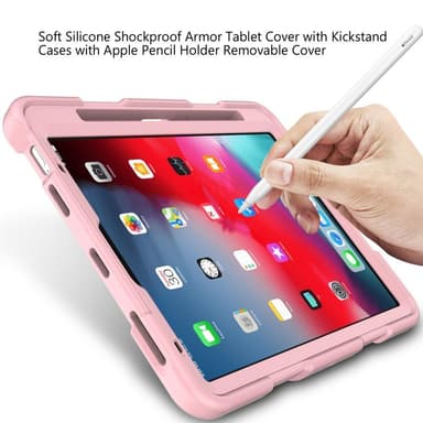 SKALO iPad Air (2020/2022) Extra Stöttåligt Armor Shockproof Skal - Rosa
