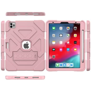 SKALO iPad Air (2020/2022) Extra Stöttåligt Armor Shockproof Skal - Rosa
