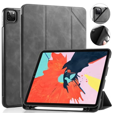 DG MING iPad Pro 11"" See Series Trifold Fodral - Grå