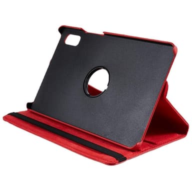 SKALO Lenovo Tab M9 360 Litchi Fodral - Röd