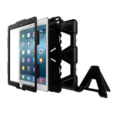 SKALO iPad Mini 4 Extra Stöttåligt Armor Shockproof Skal - Röd