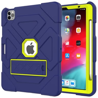 SKALO iPad Air (2020/2022) Extra Stöttåligt Armor Shockproof Skal - Blå