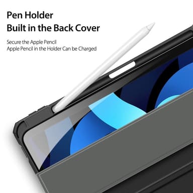DUX DUCIS iPad Air (2020/2022) TOBY Series Trifold Fodral - Svart