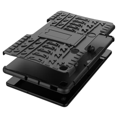 SKALO Samsung Tab S6 Lite Armor Däck Hybrid Skal - Svart