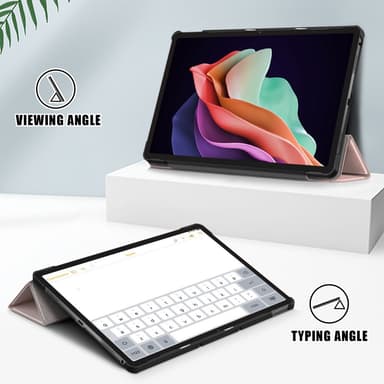 SKALO Lenovo Tab P11 Gen 2 Trifold Fodral - Roséguld