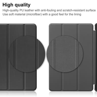 SKALO Lenovo Tab M9 Trifold Fodral - Svart