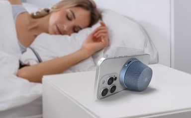 NÖRDIC Bluetooth 5.3 högtalare med magnet 3W IPX6 blå