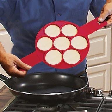 Äggform / Pannkaksform i värmetålig silikon