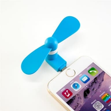 Fläkt till iPhone med Lightning - Blå