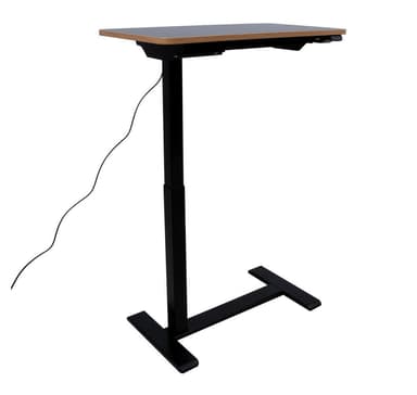 Skrivbord ERGO med 1 motor 70x40cm, svart