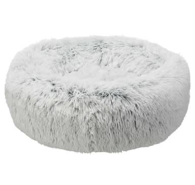 Hundbädd Harvey, rund, ø 60 cm, vit-svart