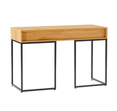 Skrivbord HAMPTON 120x50xH79cm, 3D