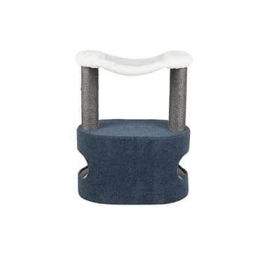Cat Tower Meo 72cm blå/vit