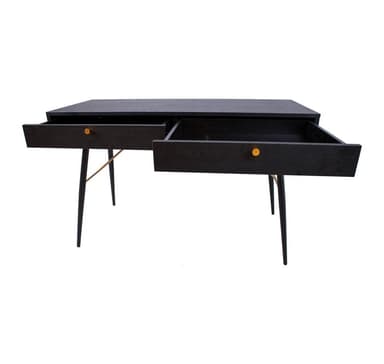 Skrivbord LUXEMBOURG 120x48xH75cm, svart