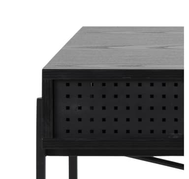 Skrivbord ANGUS 110x50xH75cm, svart