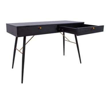 Skrivbord LUXEMBOURG 120x48xH75cm, svart