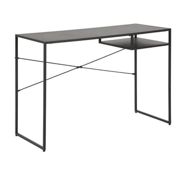 Skrivbord NEWCASTLE 110x45xH75cm, svart