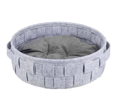 Hundbädd Lennie 45cm grå