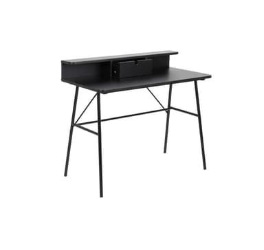 Skrivbord PASCAL 100x55xH88,8cm, svart