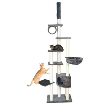 Cat Tower Madrid 245-270cm grå