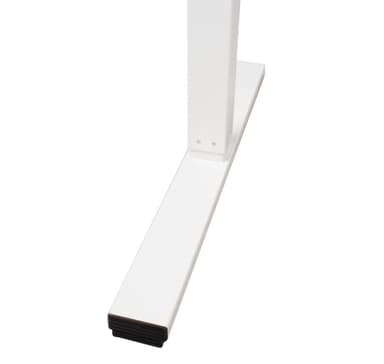 Skrivbord ERGO med 1 motor 120x60xH73-121cm, vit/ek