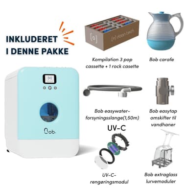 Bob den kompakta minidiskmaskinen: All options Pack - Blå