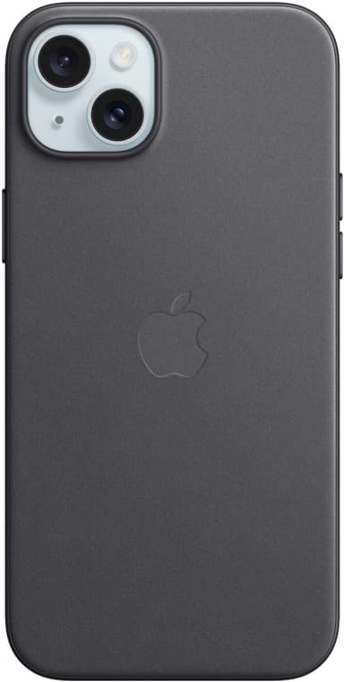 iPhone 15 Plus FineWoven skal med MagSafe (svart)